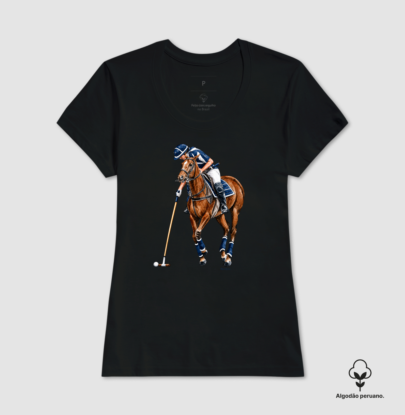 Polo - Blue&White (Castanho) - Imagem 3