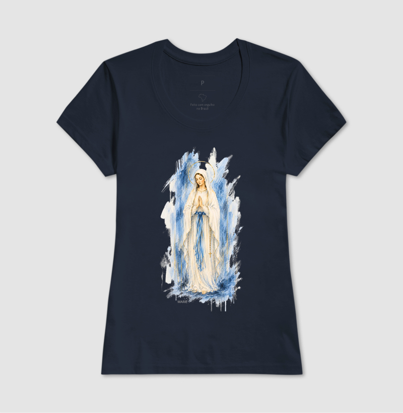 Nossa Senhora de Lourdes Pintura - Imagem 7