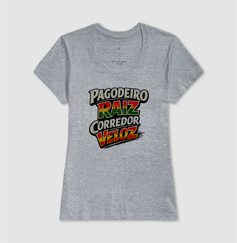 camiseta pagodeiro raiz, corredor veloz - Imagem 9