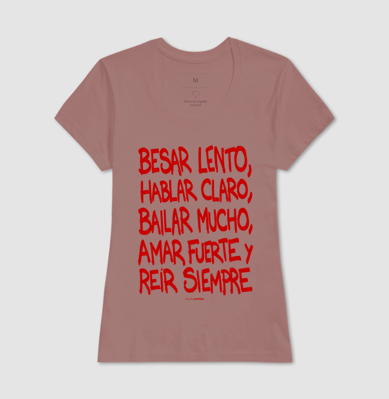 Camiseta Besar Lento - Imagem 11