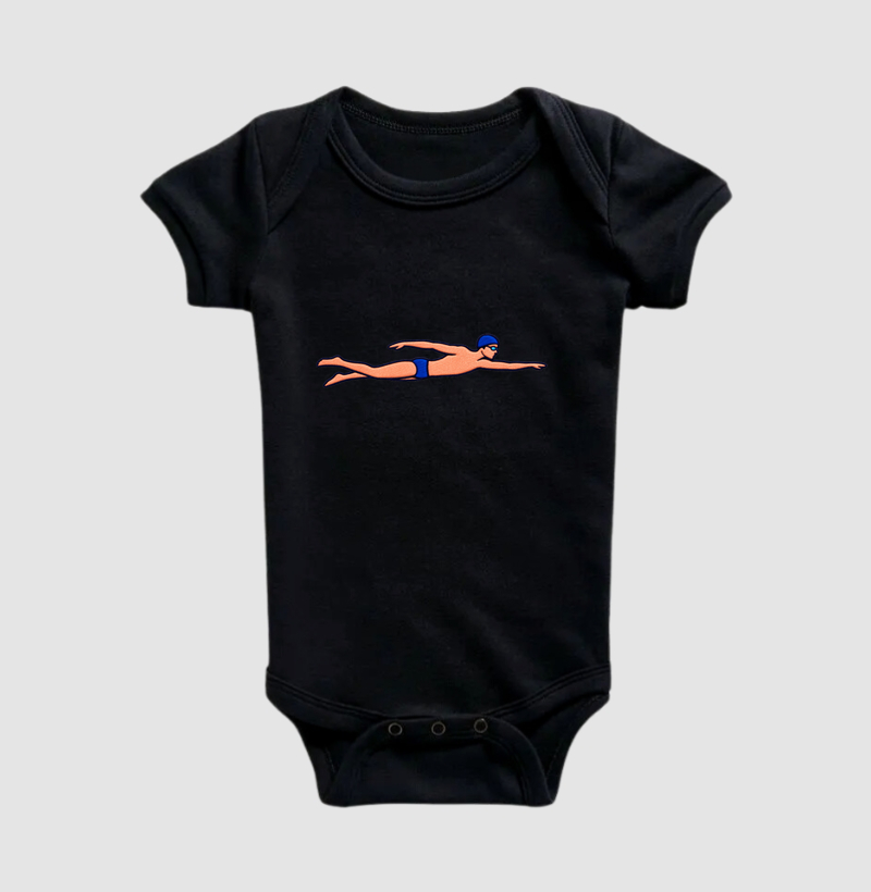 Body Infantil Natação - Nadador Crawl (1) - Imagem 2