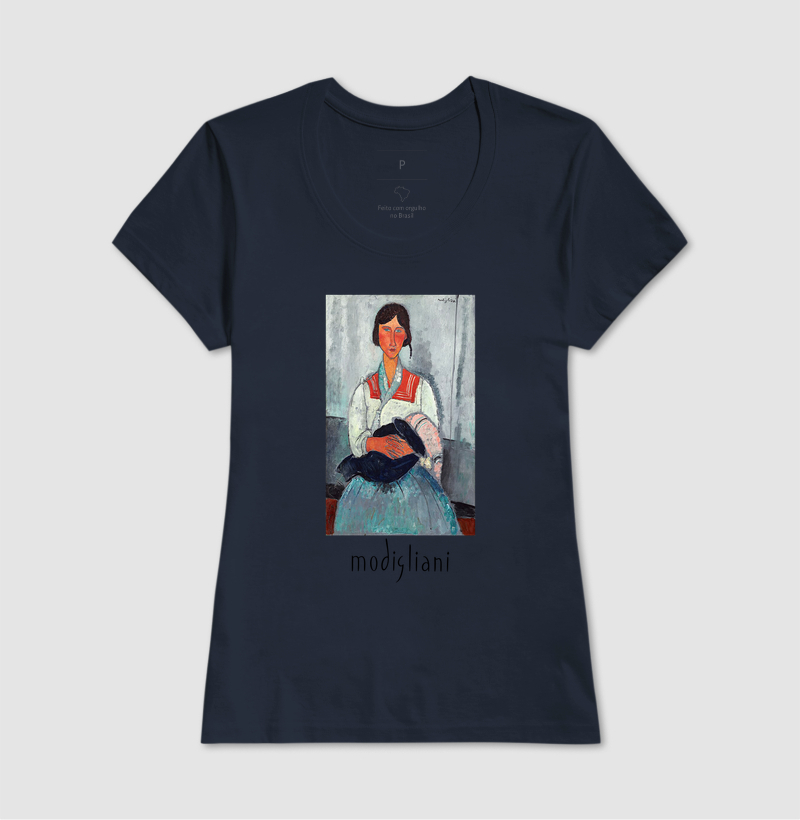 Camiseta Expressionista Italiana Modigliani  - Imagem 7