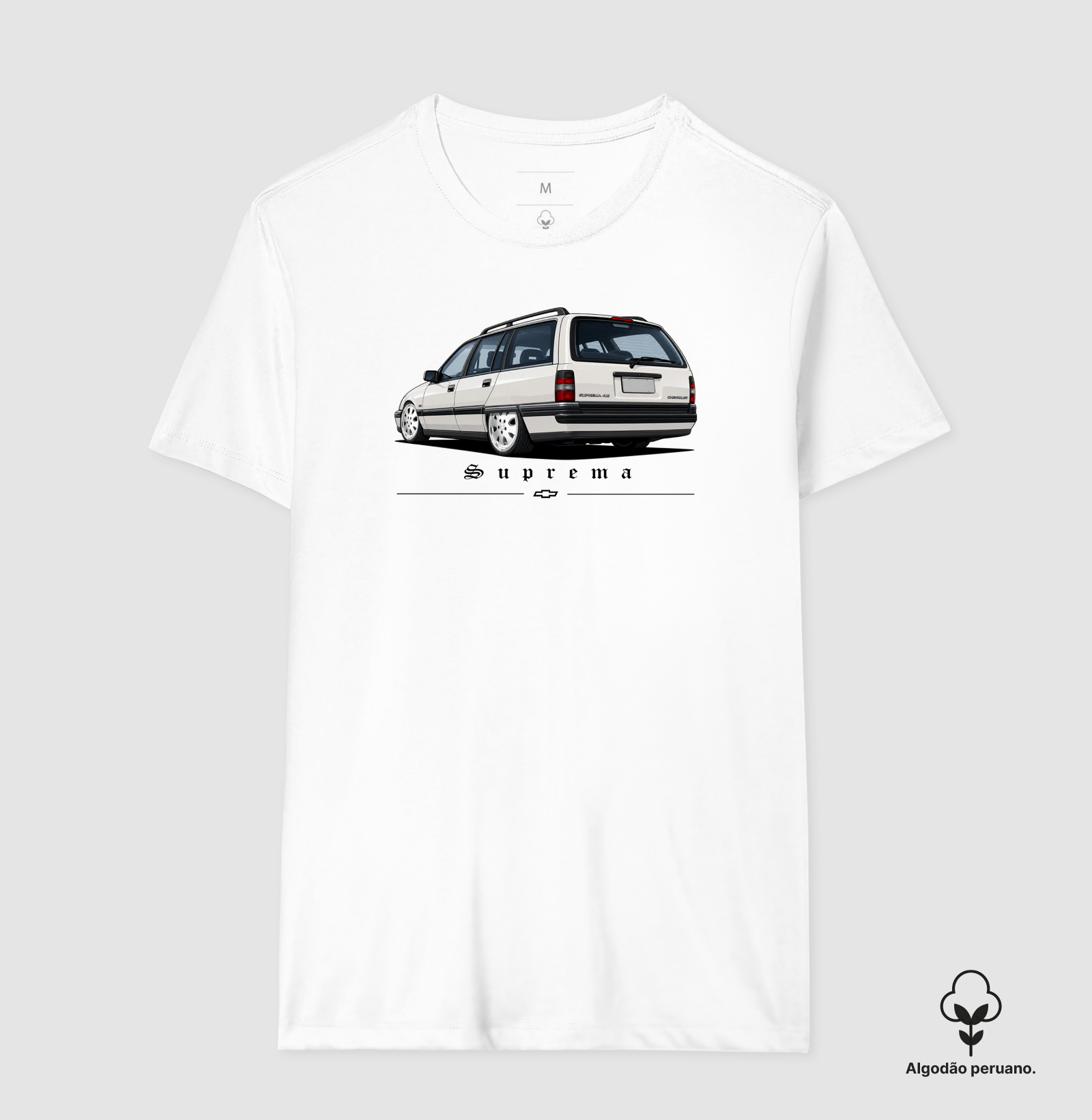 Camiseta em algodão peruano Ômega Suprema - Imagem 7