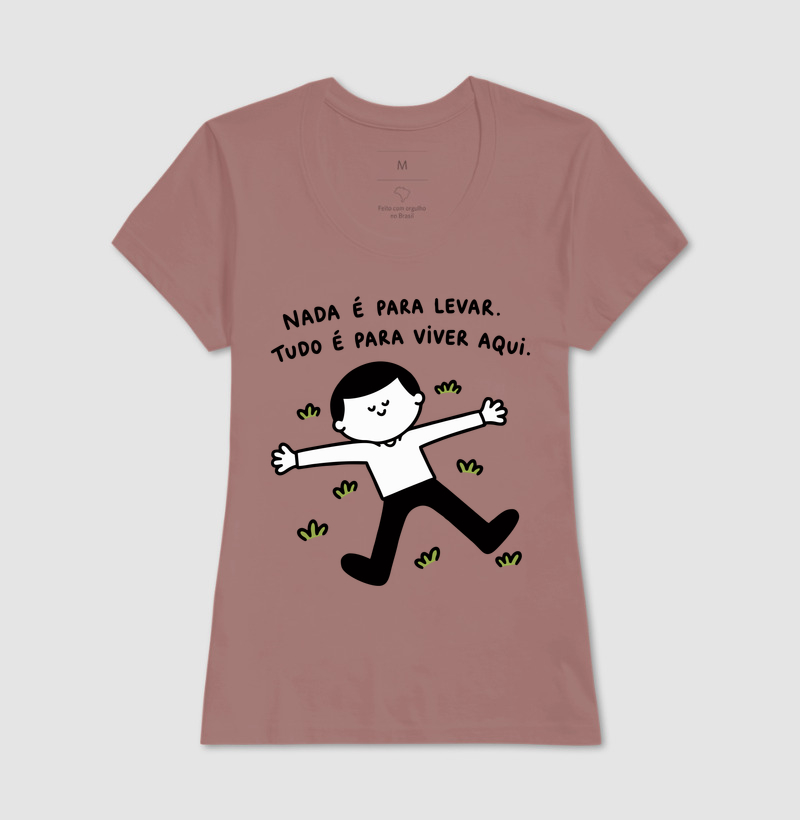 Camiseta Nada É Para Levar - Imagem 11