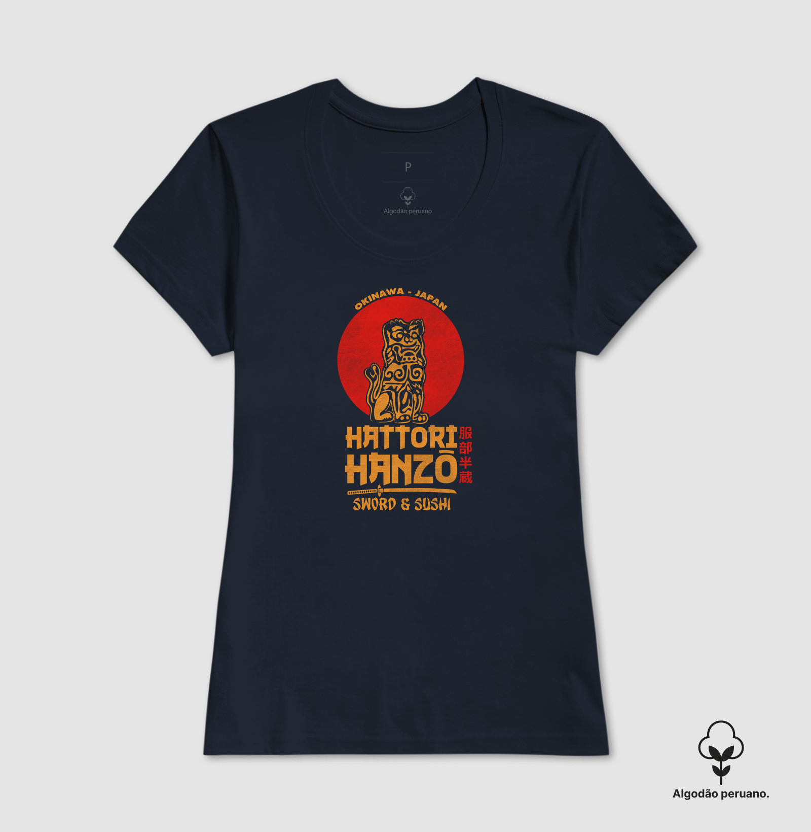 Camiseta Hattori Hanzo Algodão Peruano - Imagem 5