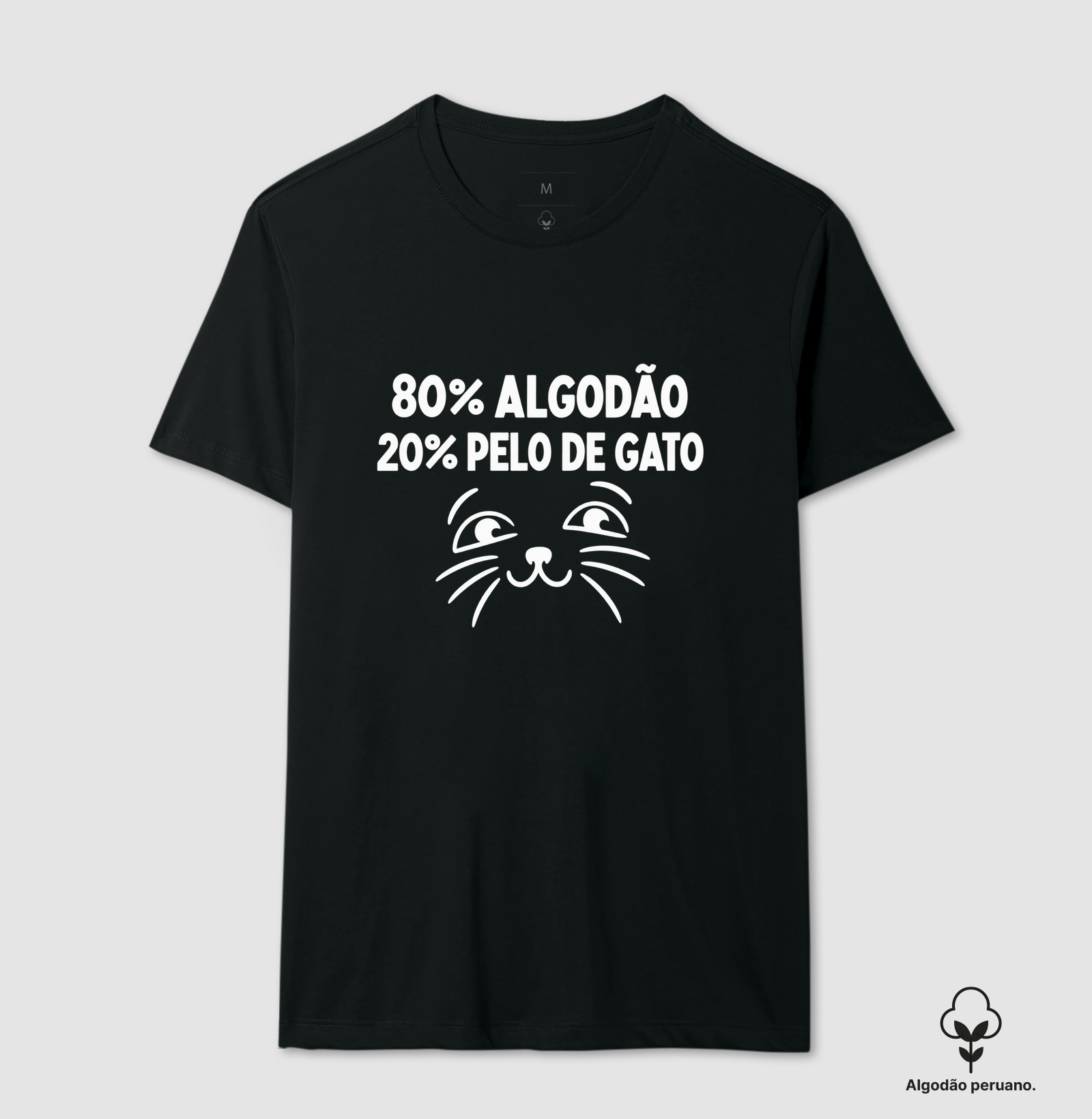 80% Algodão, 20% Pelo de Gato - Imagem 2