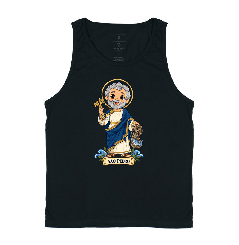 São Pedro estilo chibi - Imagem 3