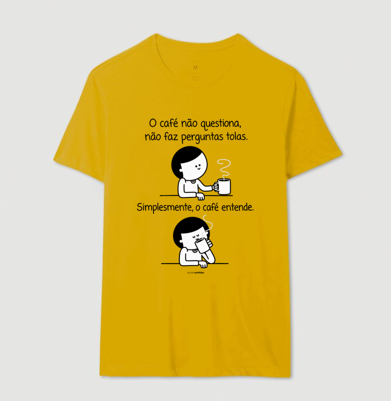 Camiseta O Café Entende - Imagem 8