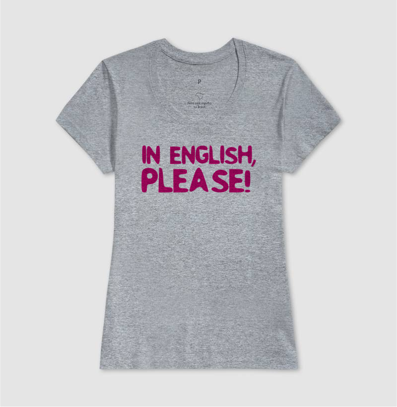 Camiseta | In English Pink - Imagem 9