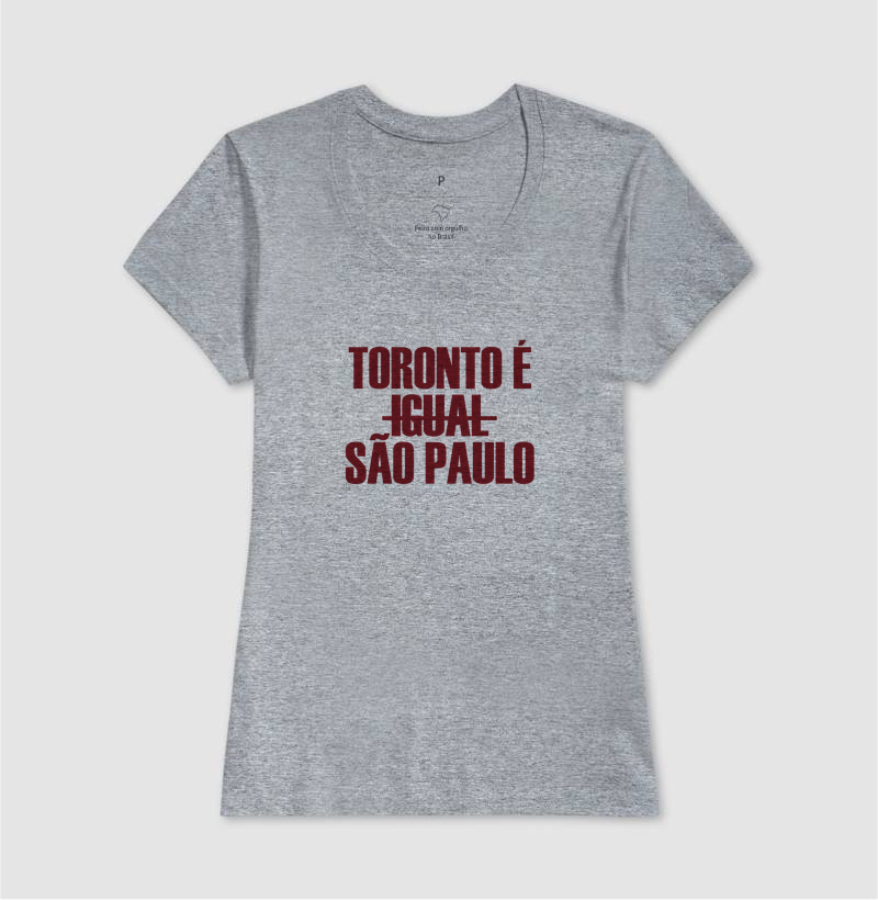 Camiseta Toronto é Igual São Paulo - Imagem 9