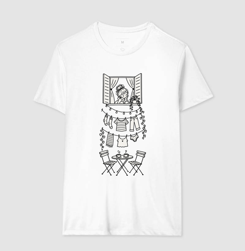 Camiseta A Vida Pela Janela - Imagem 2