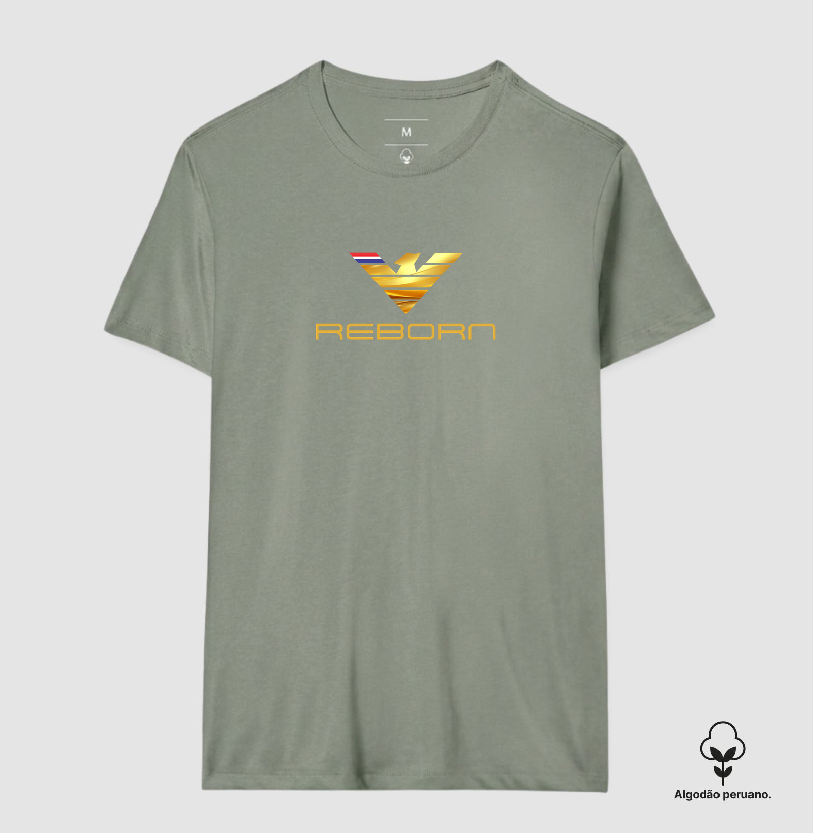 👑🦅 REBORN GOLD | O Renascimento dos Vencedores  A estampa REBORN GOLD é a mais pura representação da grandeza, da conquista e da capacidade de renascer mais forte após cada desafio. Com sua águia imponente em dourado, ela simboliza liderança, visão, prosperidade e a força de quem transforma obstáculos em oportunidades. - Imagem 9