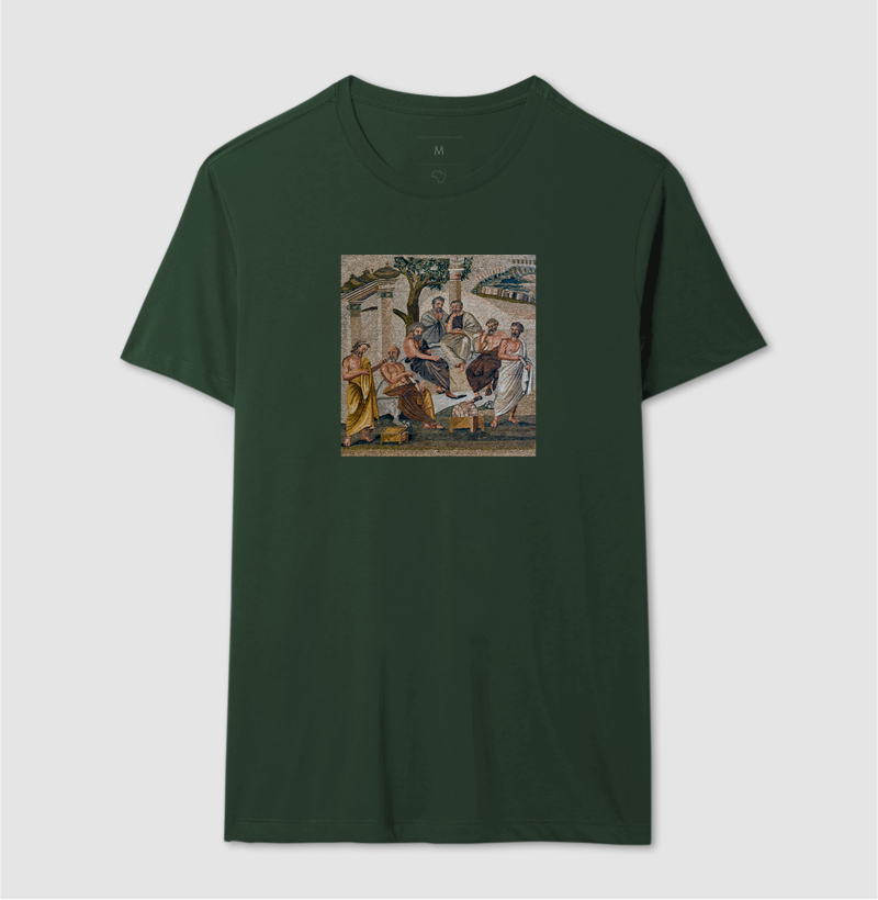 A Academia de Platão — Mosaico de Pompeia - Imagem 13