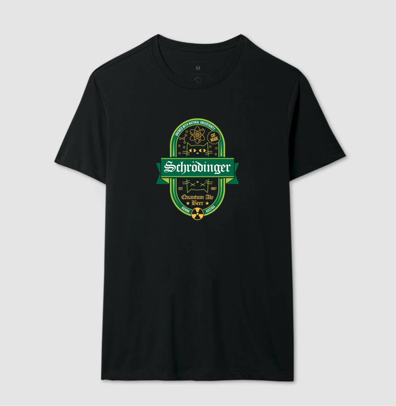 Camiseta Schrodinger Quantum Ale Beer - Imagem 4