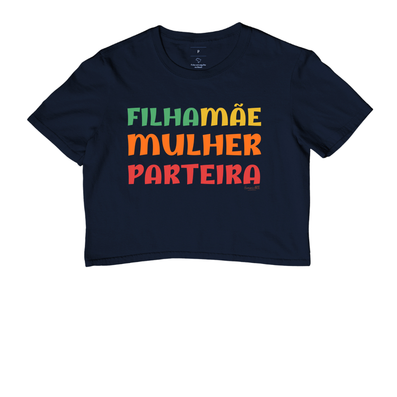 Filha Mãe Mulher Parteira Cropped - Imagem 4
