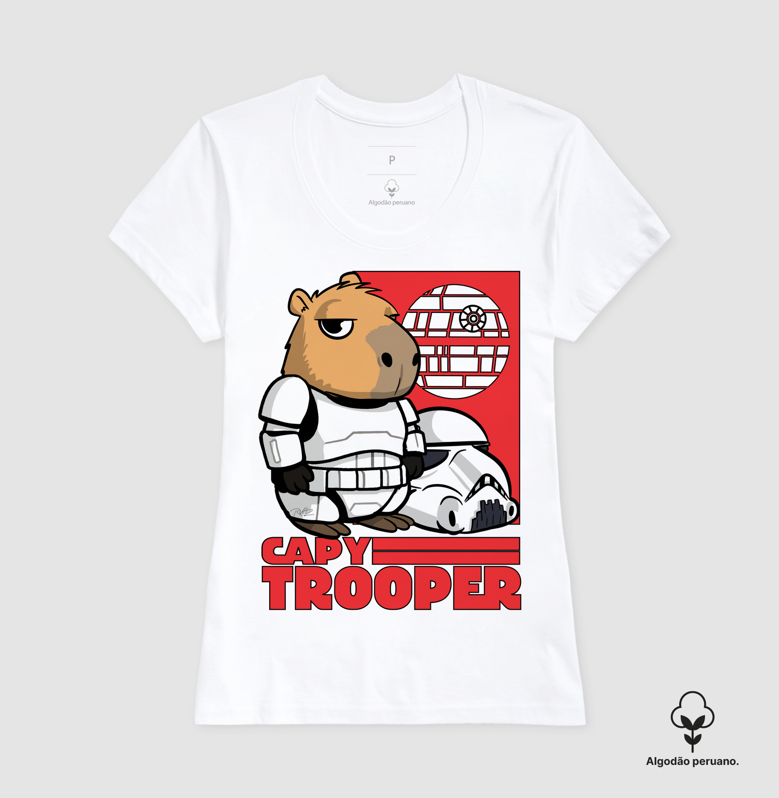 Camiseta Capivara Trooper - Imagem 6