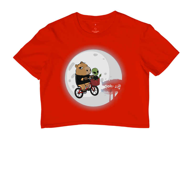 Camiseta Capivara Extraterrestre retro - Imagem 5