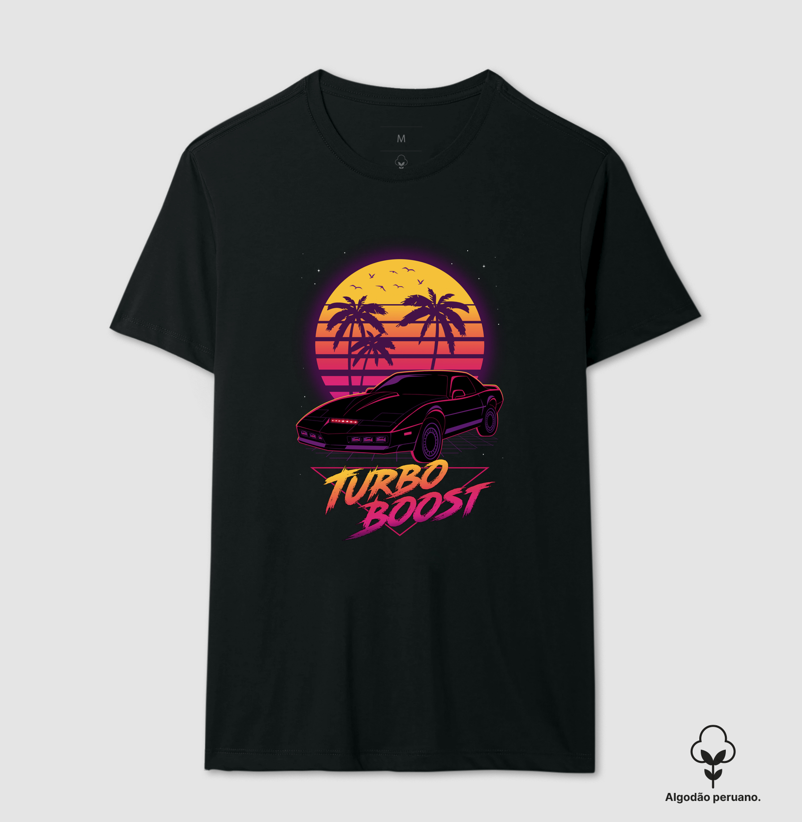 Camiseta  Retro Turbo Boost - Imagem 3