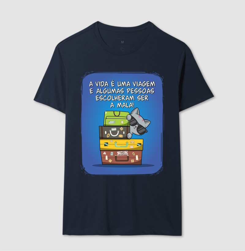 Camiseta Gato Sincero Mala - Imagem 6