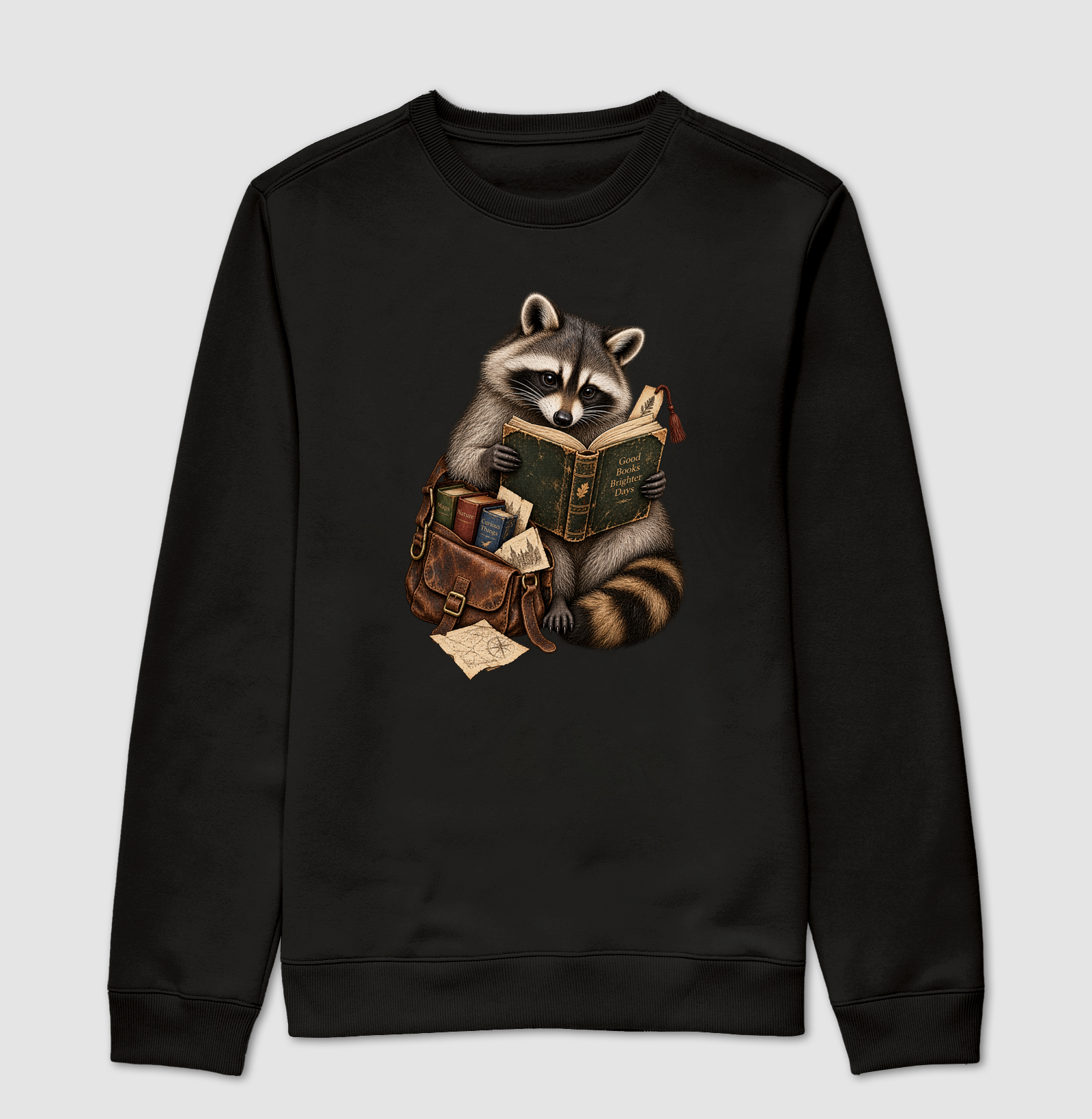 Camiseta Guaxinim Leitor - Imagem 4