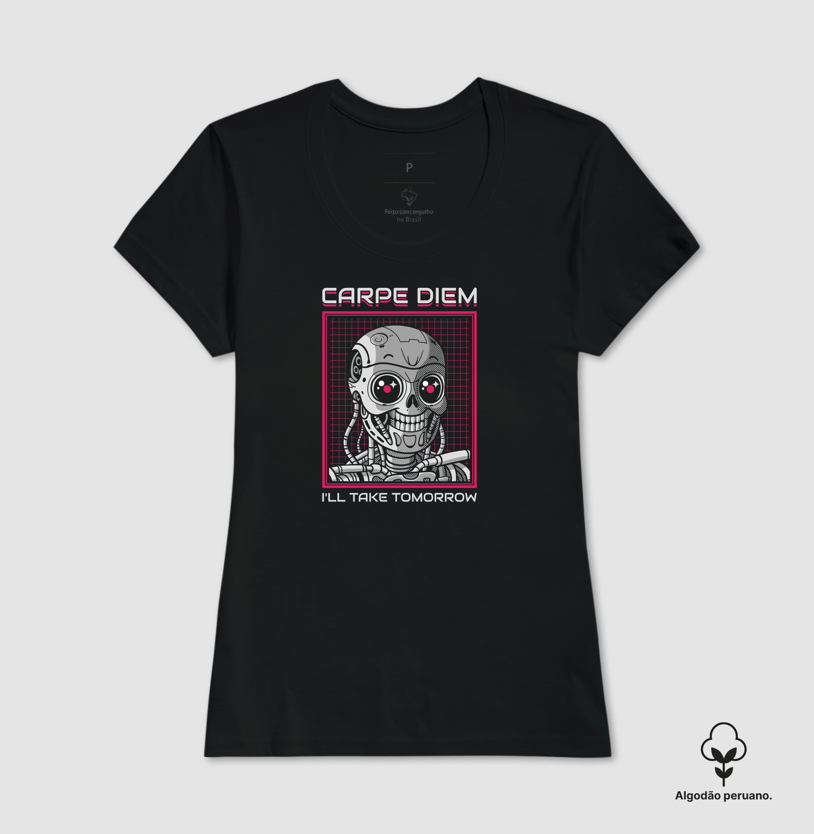 Camiseta Algodão Peruano Rise Of The Cute Machine - Imagem 3
