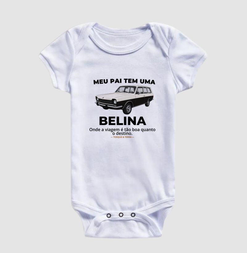 Meu pai tem uma - BELINA - branca e preta - Imagem 3