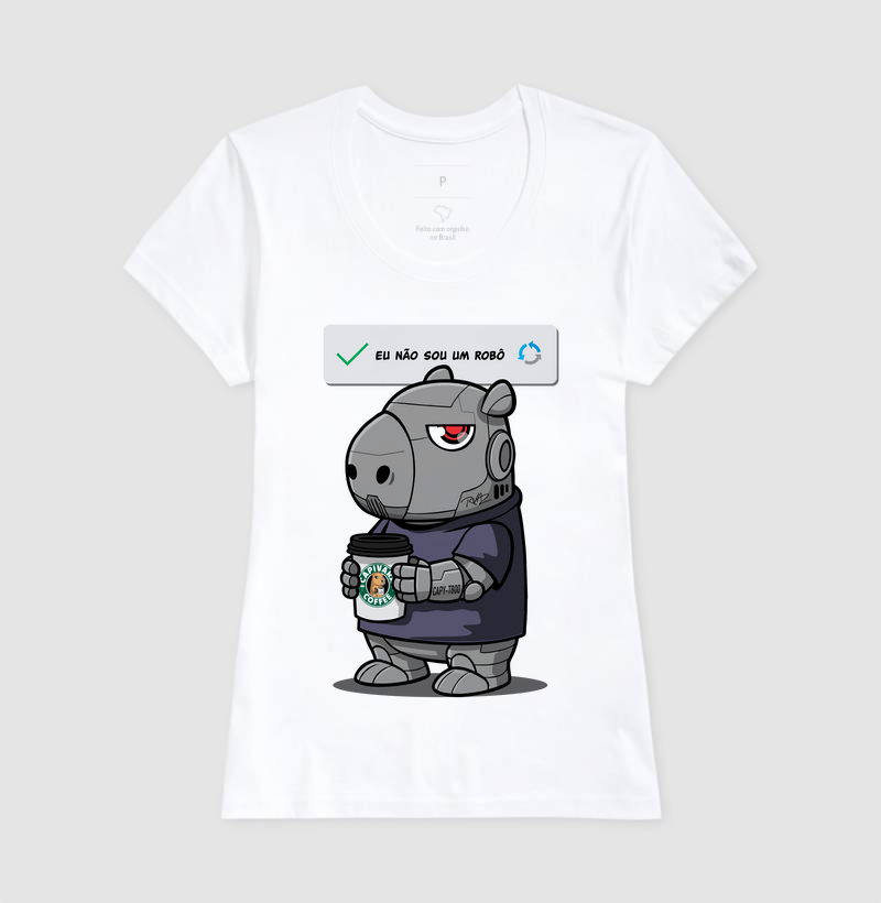 Camiseta Capivara Robô - Imagem 5