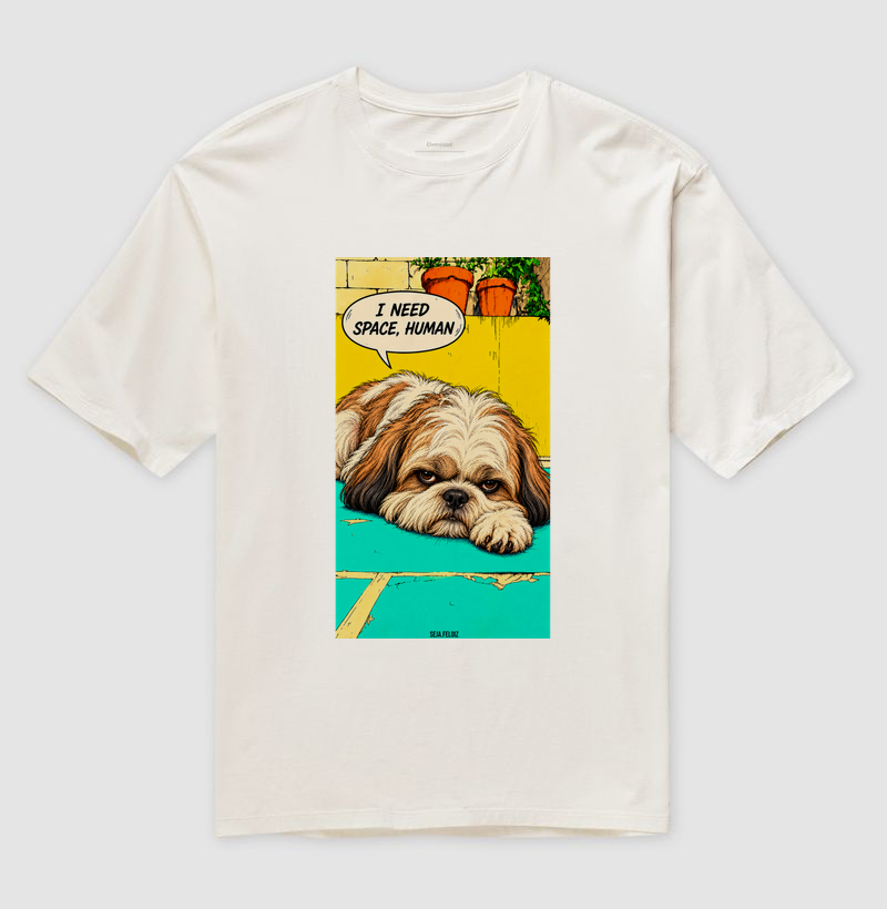 🐶💬 Shih Tzu Edition: I Need Space, Human ✨ - Imagem 4