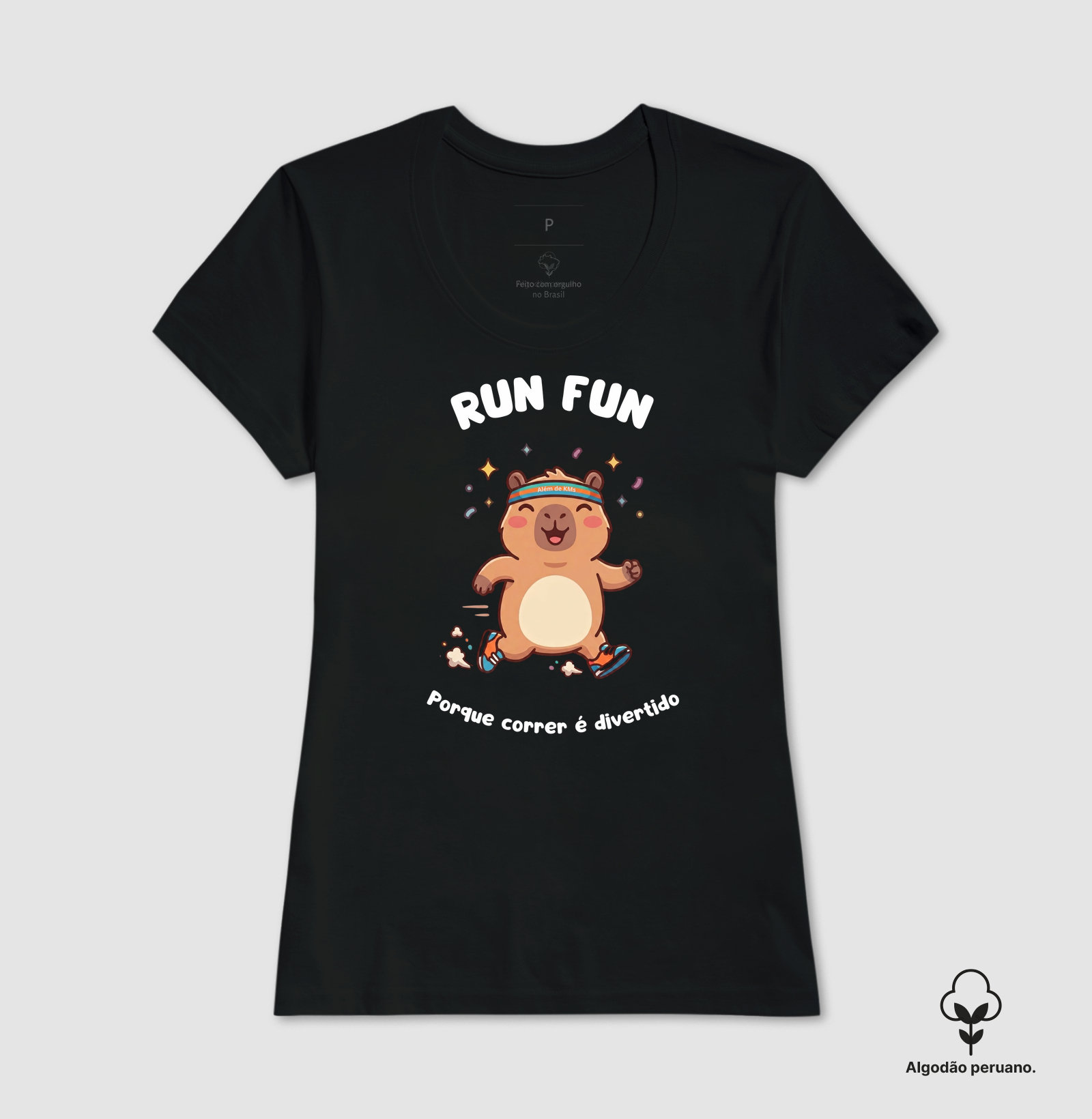 Alem de KMs - RUN FUN - Capivara Corredora - Imagem 3