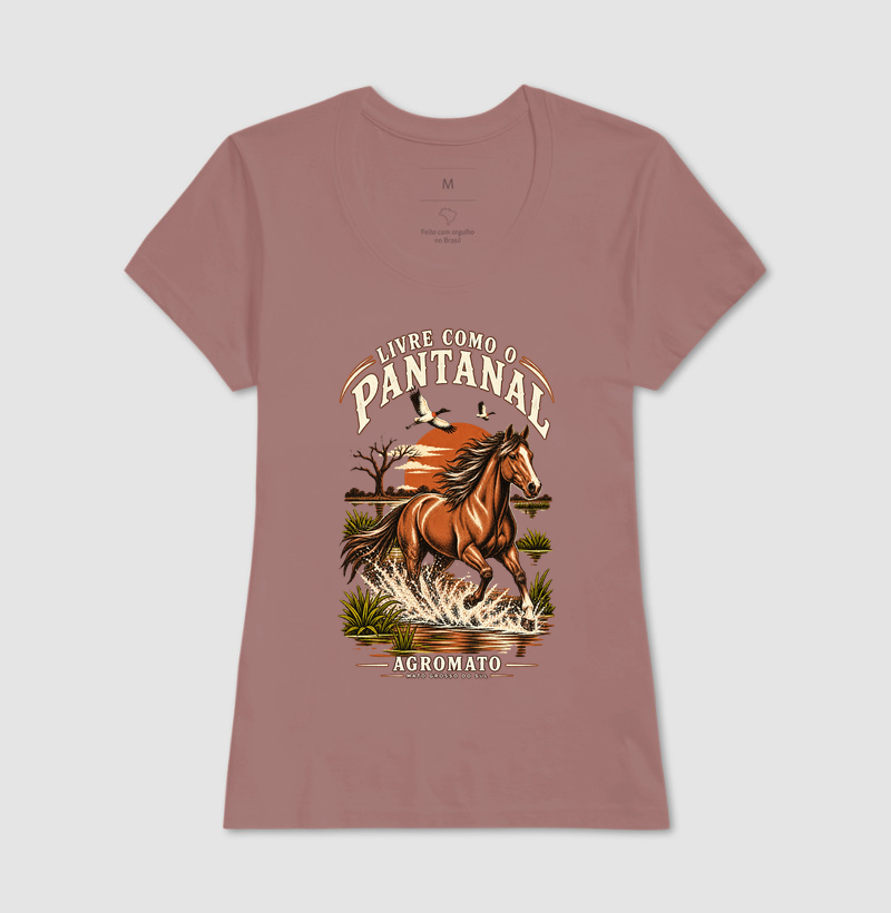 Camiseta Livre como o Pantanal - Imagem 12