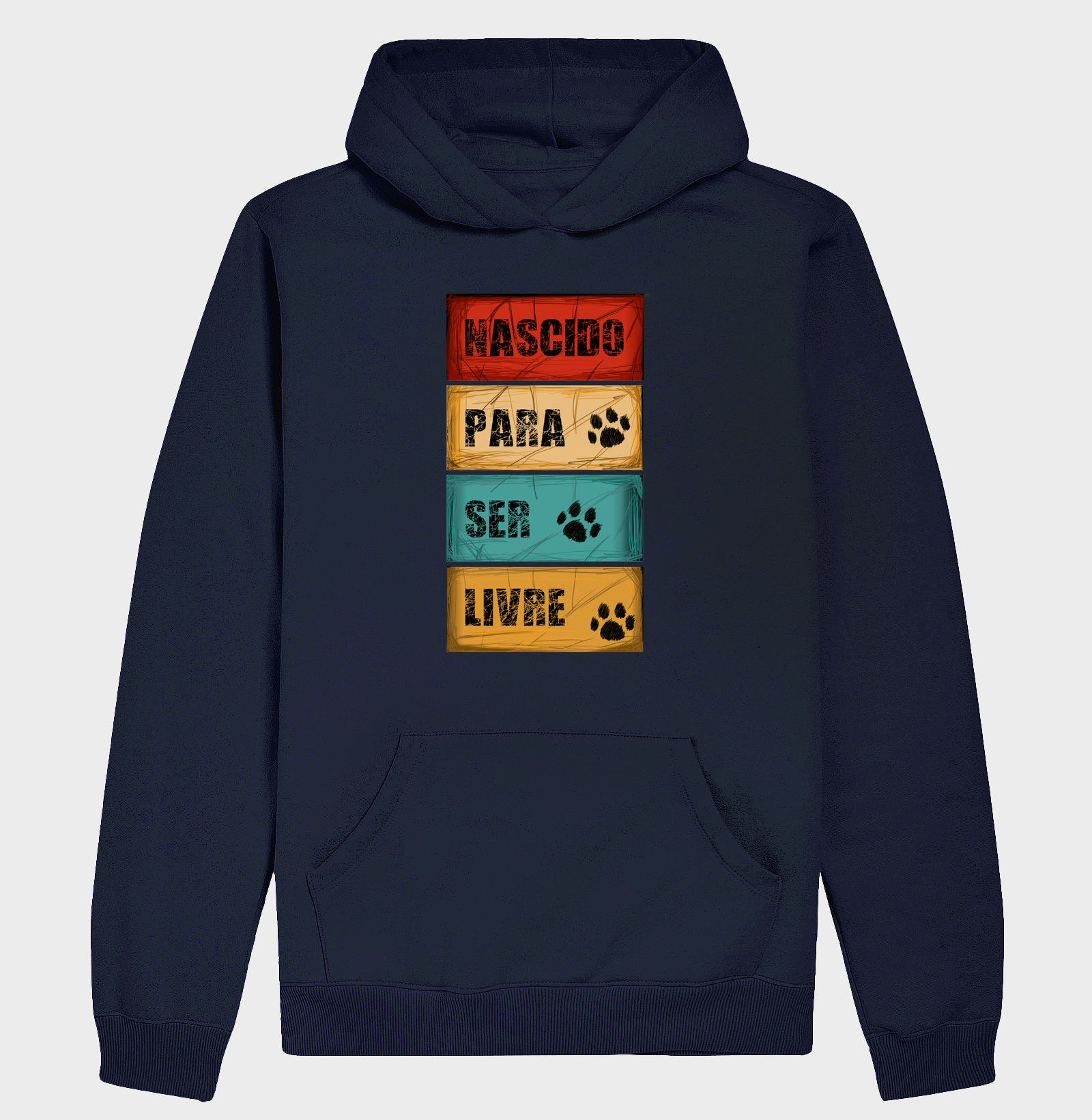 Hoodie Moletom Nascido para Ser Livre - Imagem 4