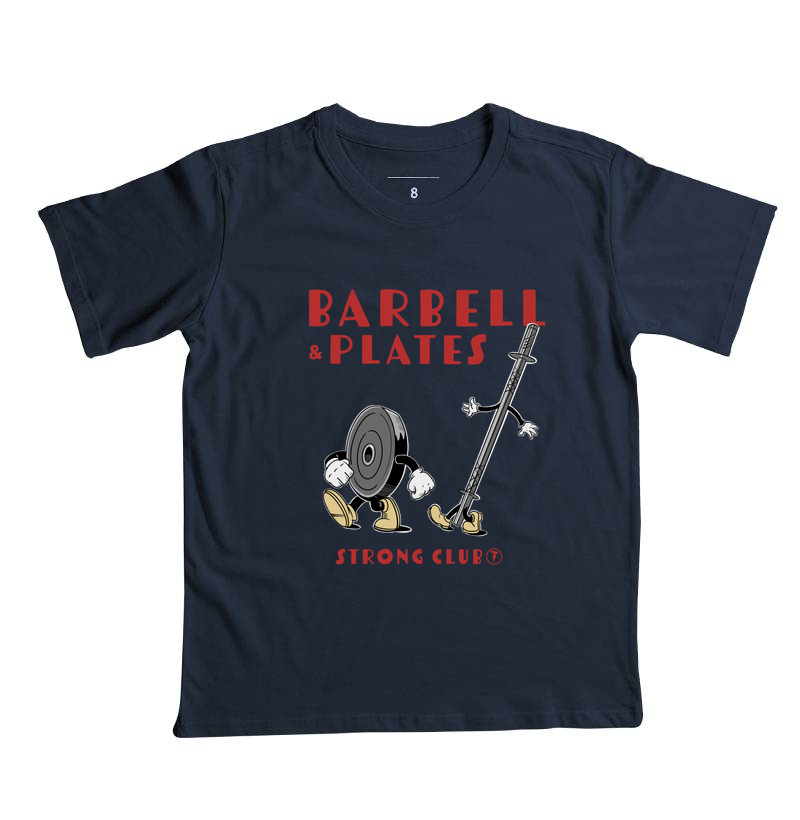 Camiseta Barbell & Plates Strong Club - Imagem 5