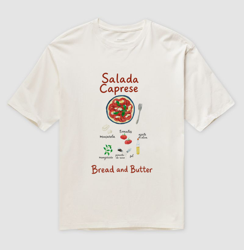 Camiseta Oversized Salada Caprese - Imagem 2