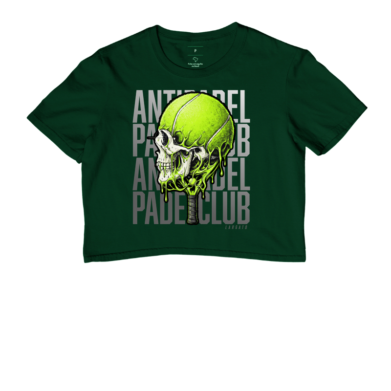 Camiseta Anti-Padel Caveira Prata - Imagem 5
