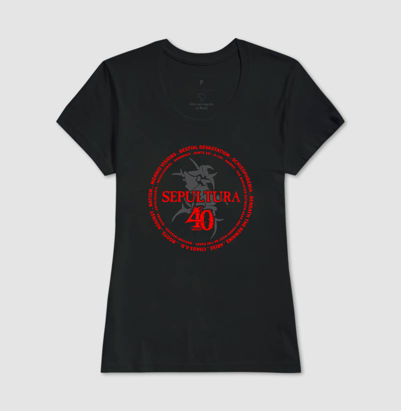 Camiseta Básica - Sepultura - Imagem 3