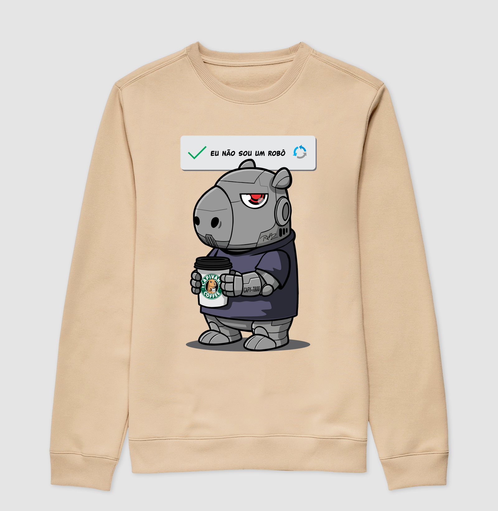 Camiseta Capivara Robô - Imagem 3