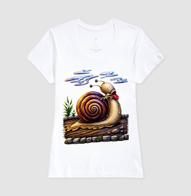 Camiseta Caracol 3D - Imagem 8