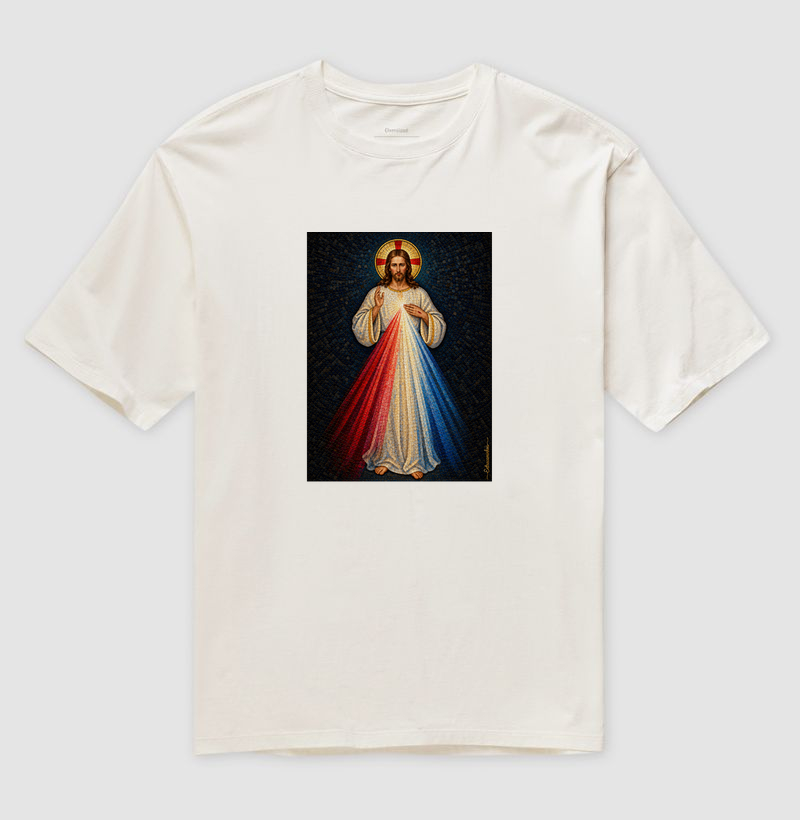 Jesus Misericordioso – Mosaico Sagrado - Imagem 4