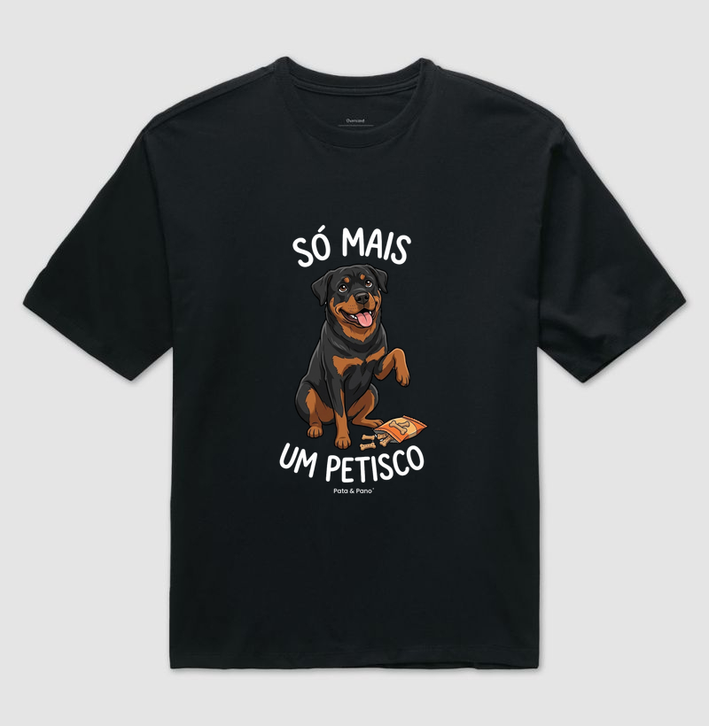 CAMISETA OVERSIZED ROTTWEILER PETISCO - Imagem 2