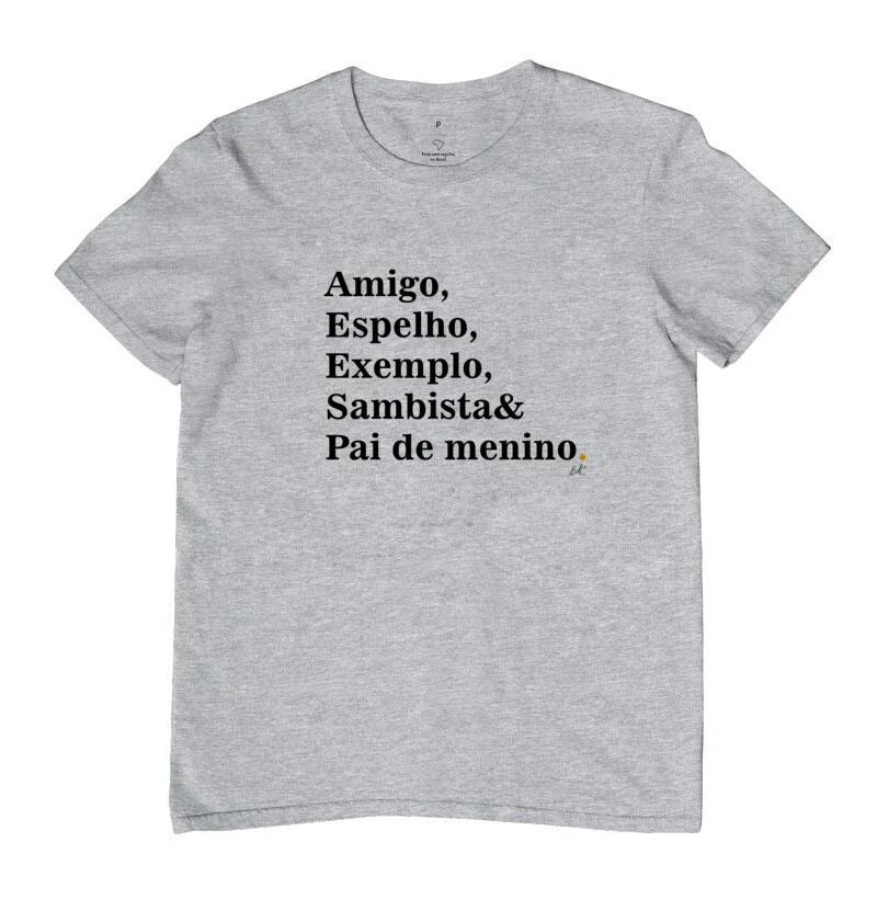 Amigo Espelho Exemplo Sambista Pai de menino - Imagem 6