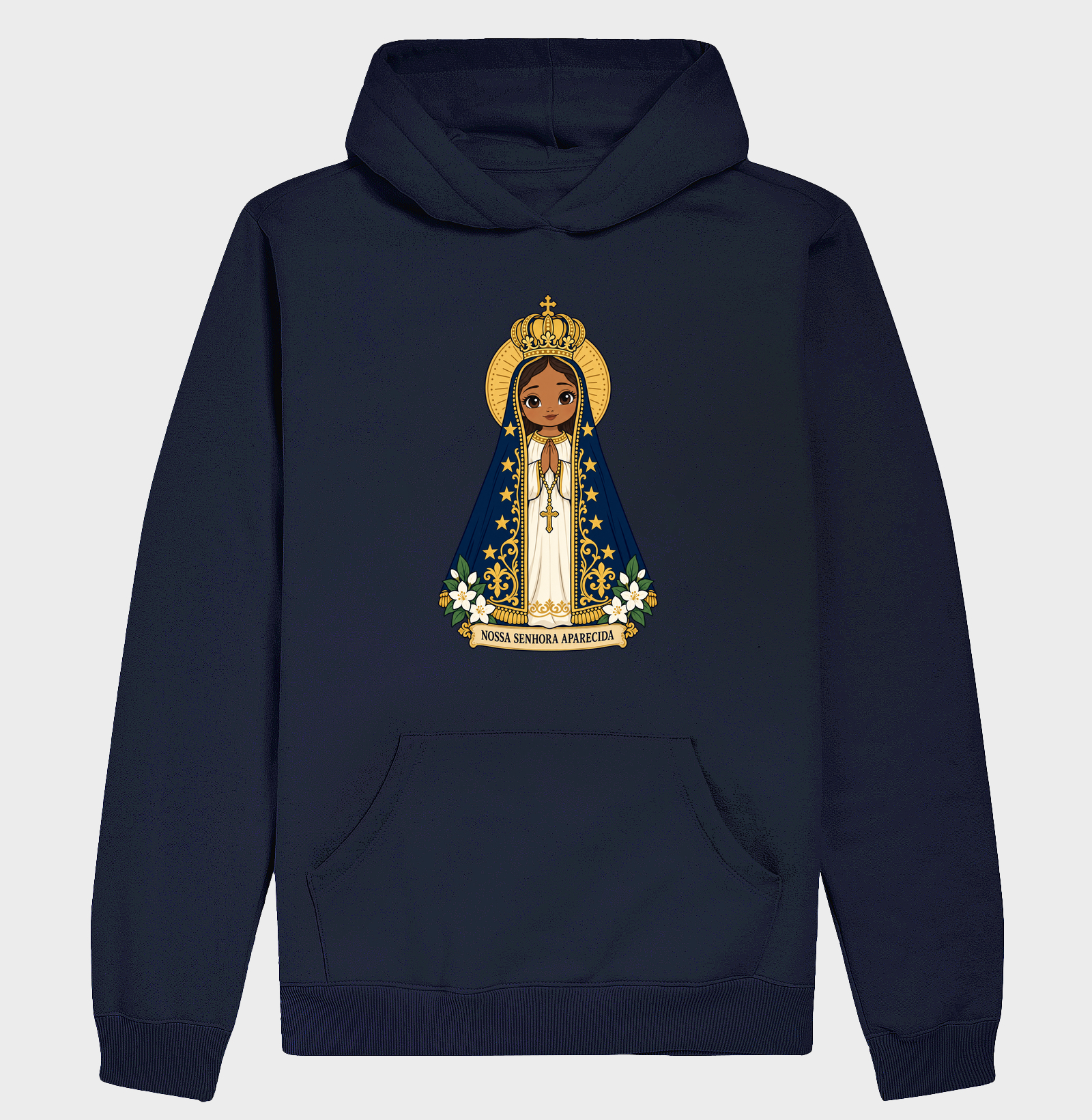 Nossa Senhora Aparecida estilo chibi - Imagem 4