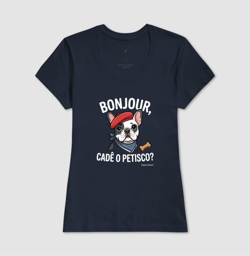 CAMISETA BULDOGUE FRANCÊS BONJOUR - Imagem 7