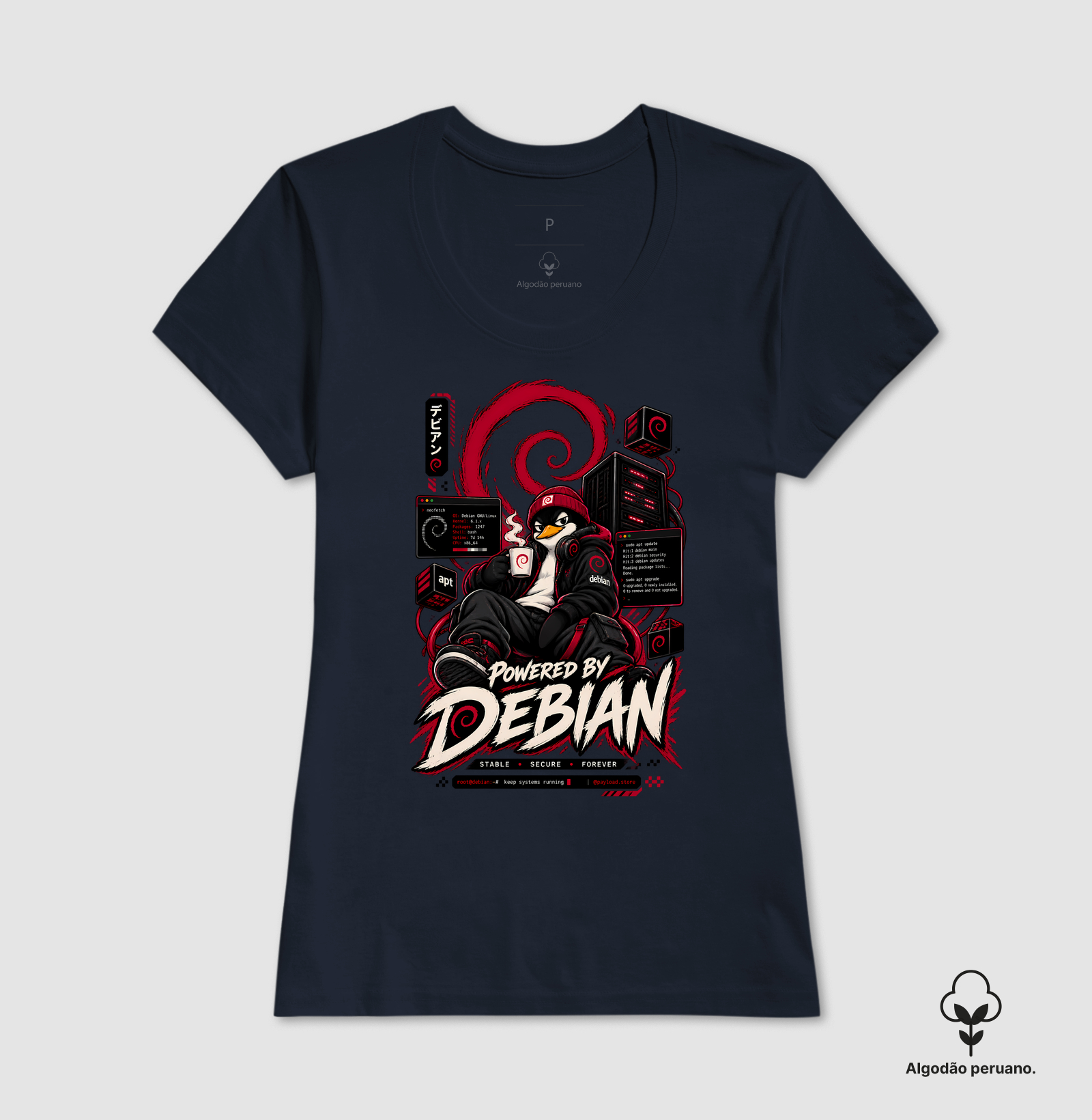 Powered by Debian — Stable, Secure, Forever - Imagem 4