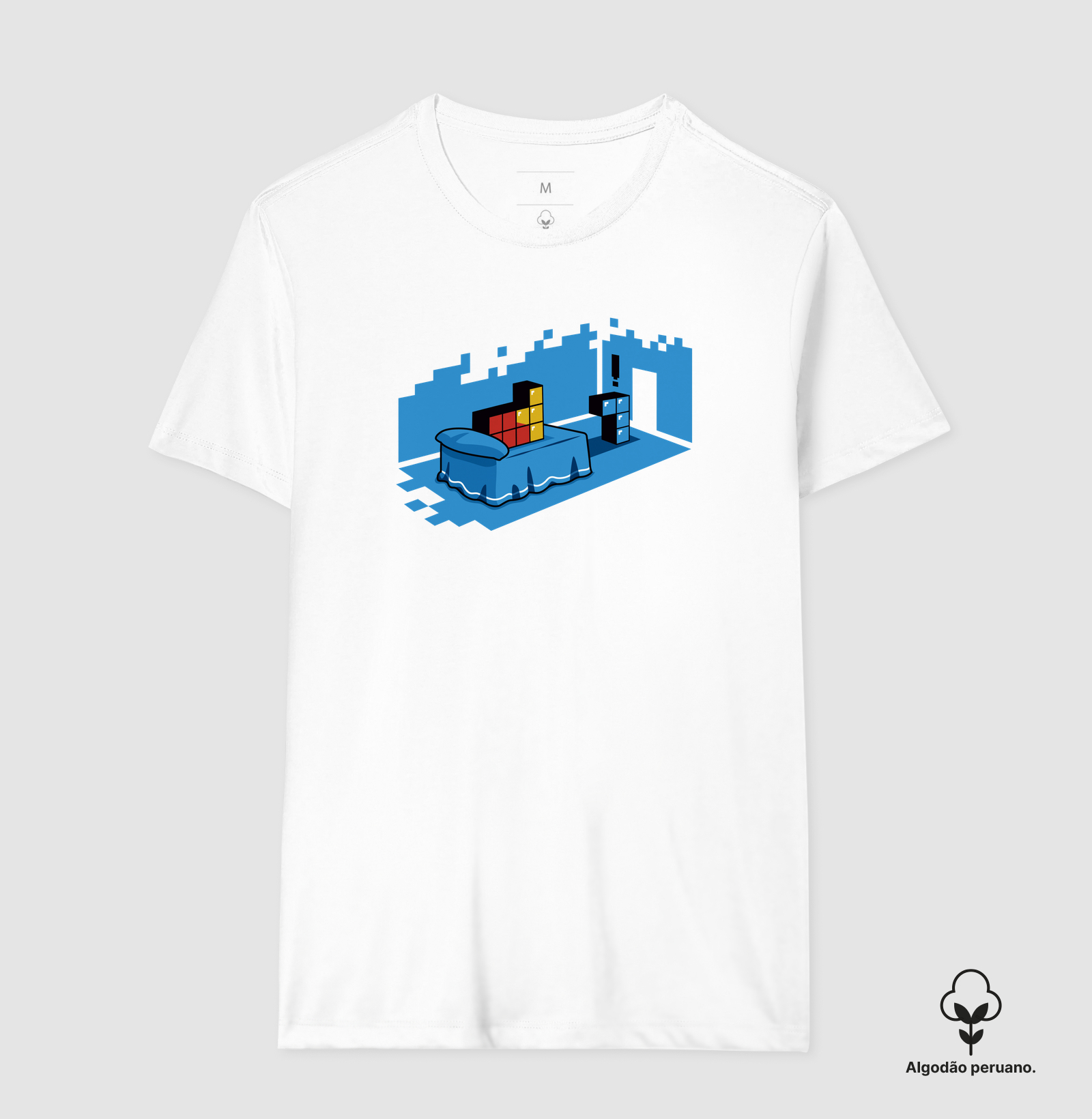 Camiseta Algodão Peruano Sextris - Imagem 3