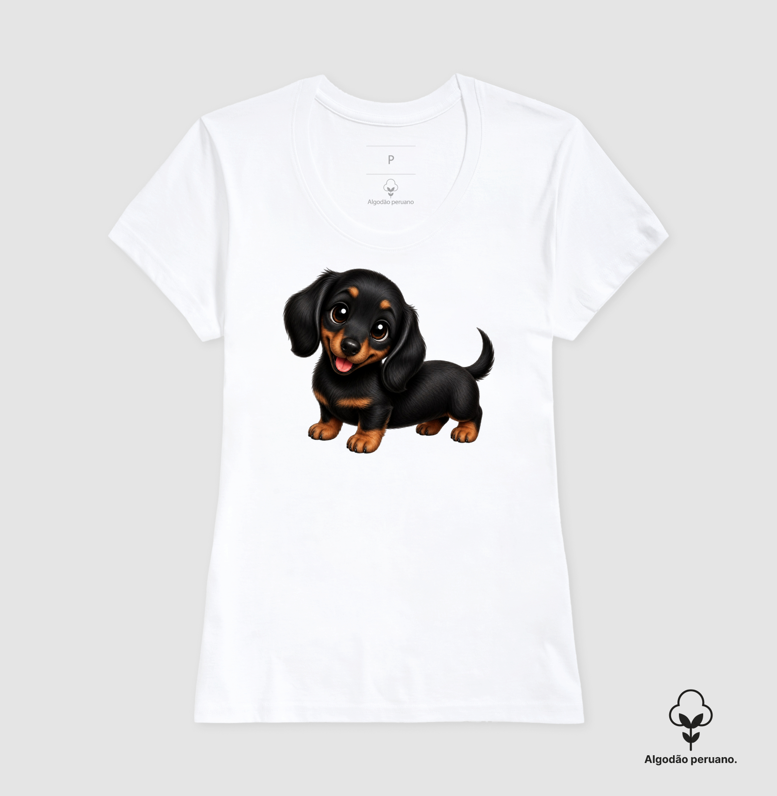Dachshund Preto - Desenho Animado - Imagem 4