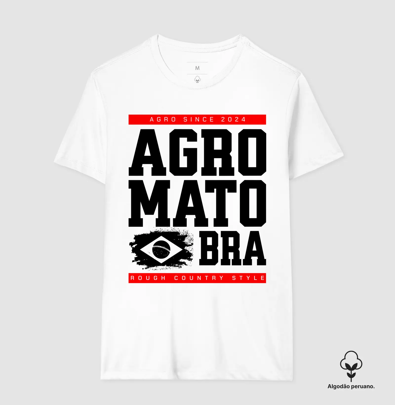 Camiseta Algodão Peruano Agro Mato - Imagem 2