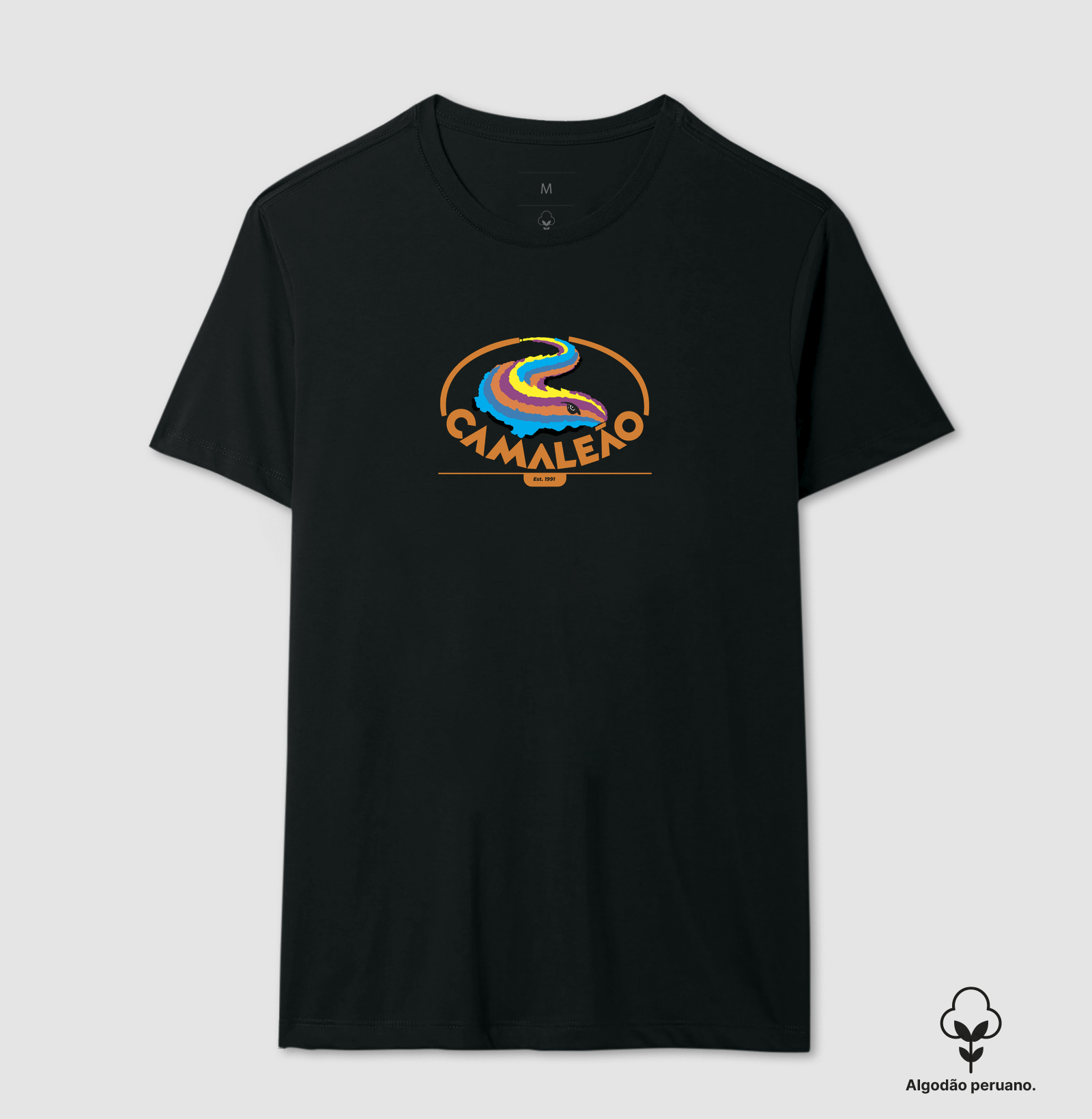 Camiseta Premium Masculina Camaleão - Marca 1991 - Imagem 4