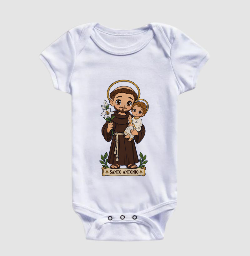 Santo Antonio estilo chibi - Imagem 3