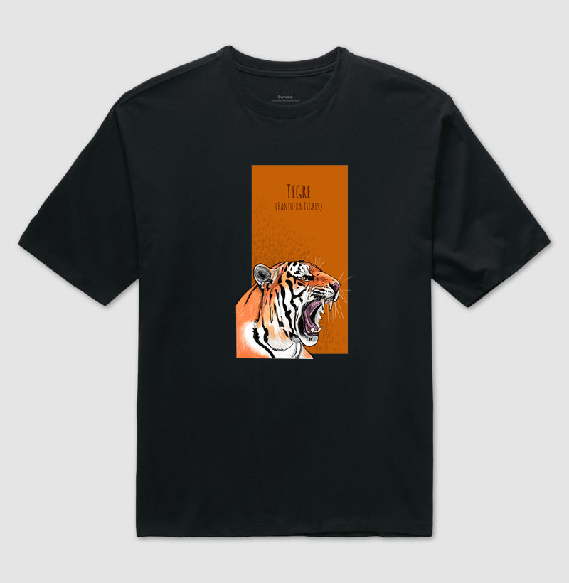 Camiseta Oversized Tigre - Imagem 2