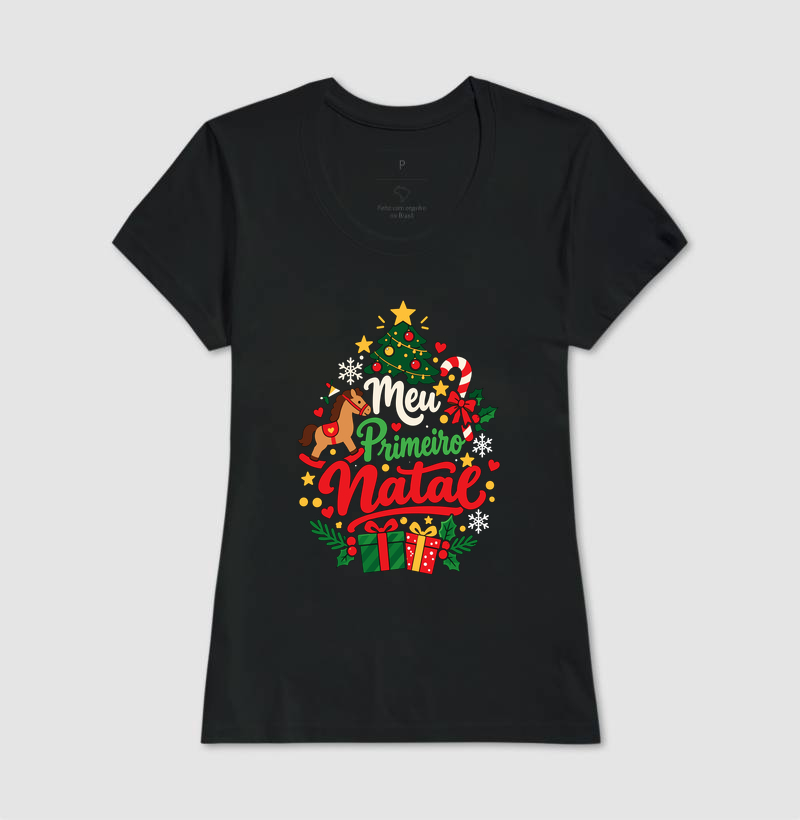 Meu Primeiro Natal – Cavalinho e Presentes - Imagem 3